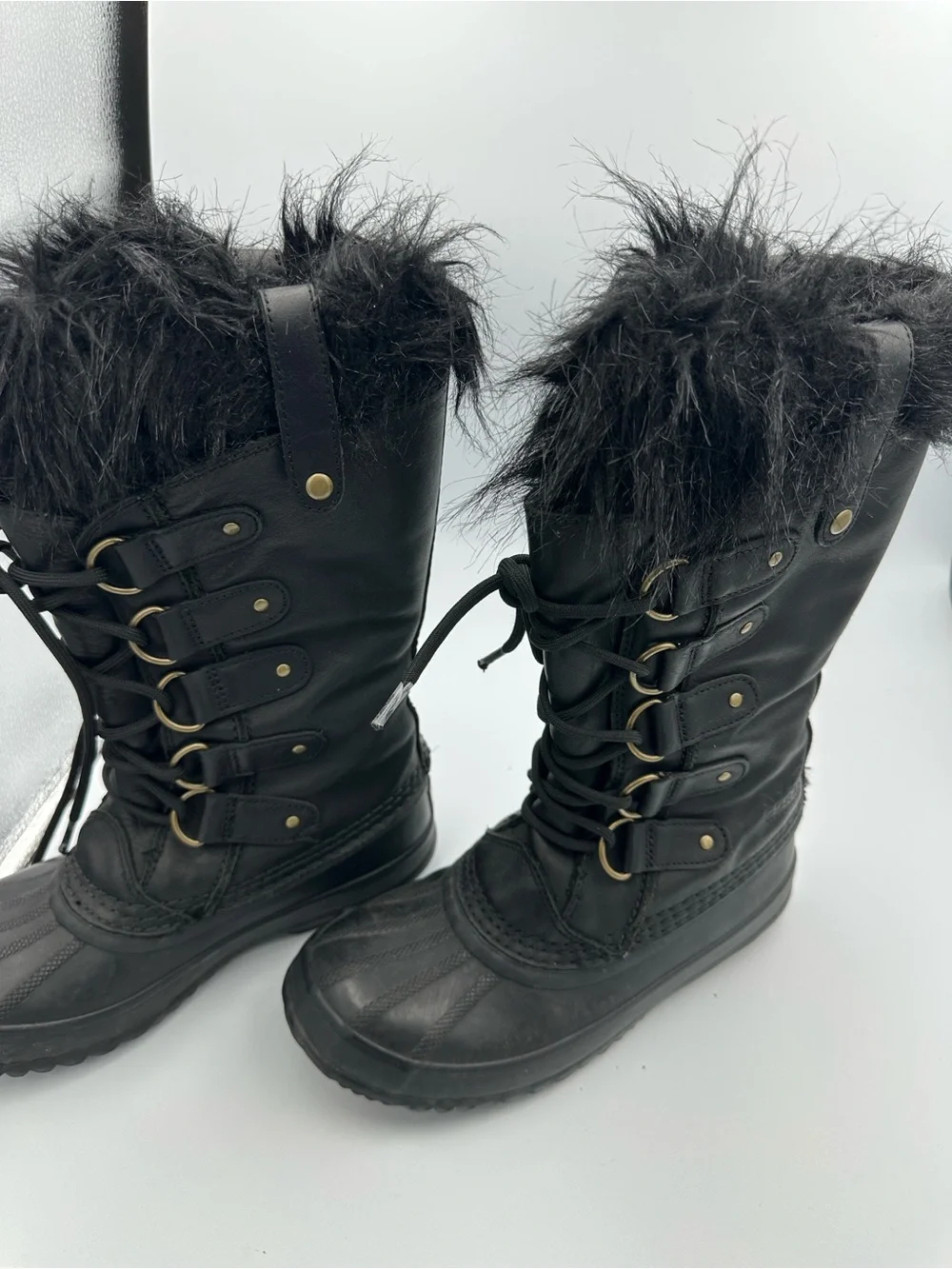 Sorel Joan Of Arctic Premium Leather Winter Boots Sz7